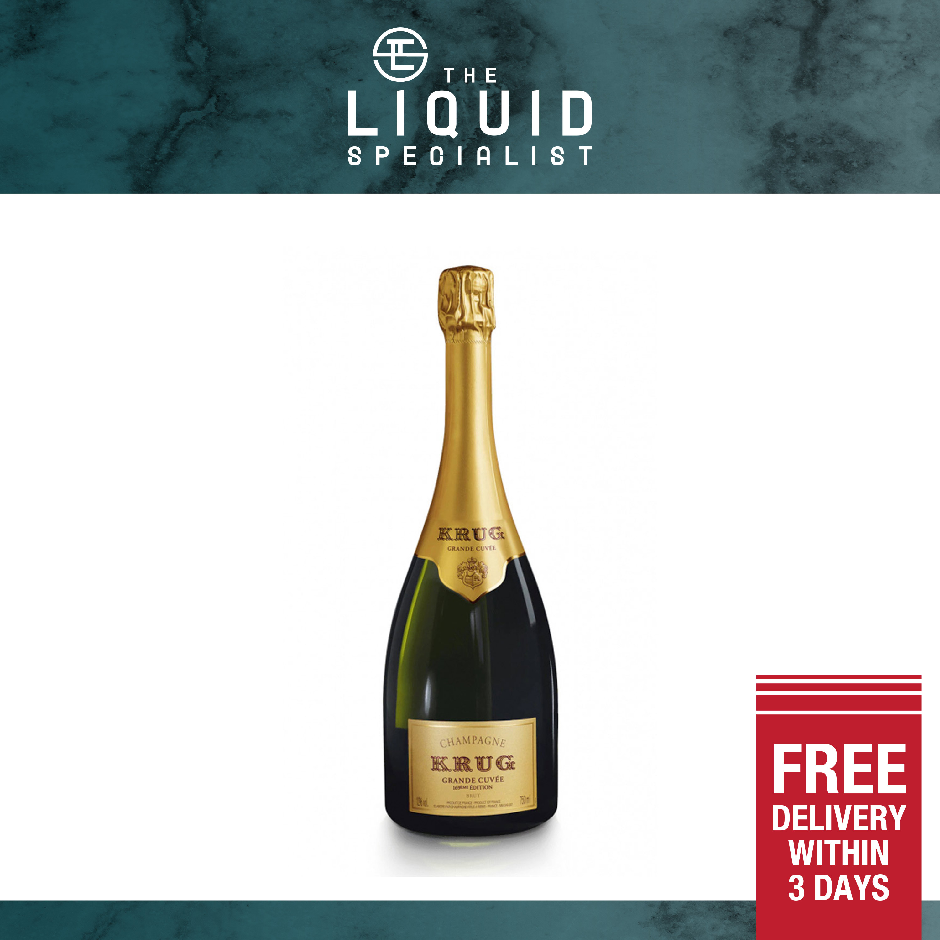 Krug Grande Cuvee Champagne Brut 750Ml - Premium French Sparkling