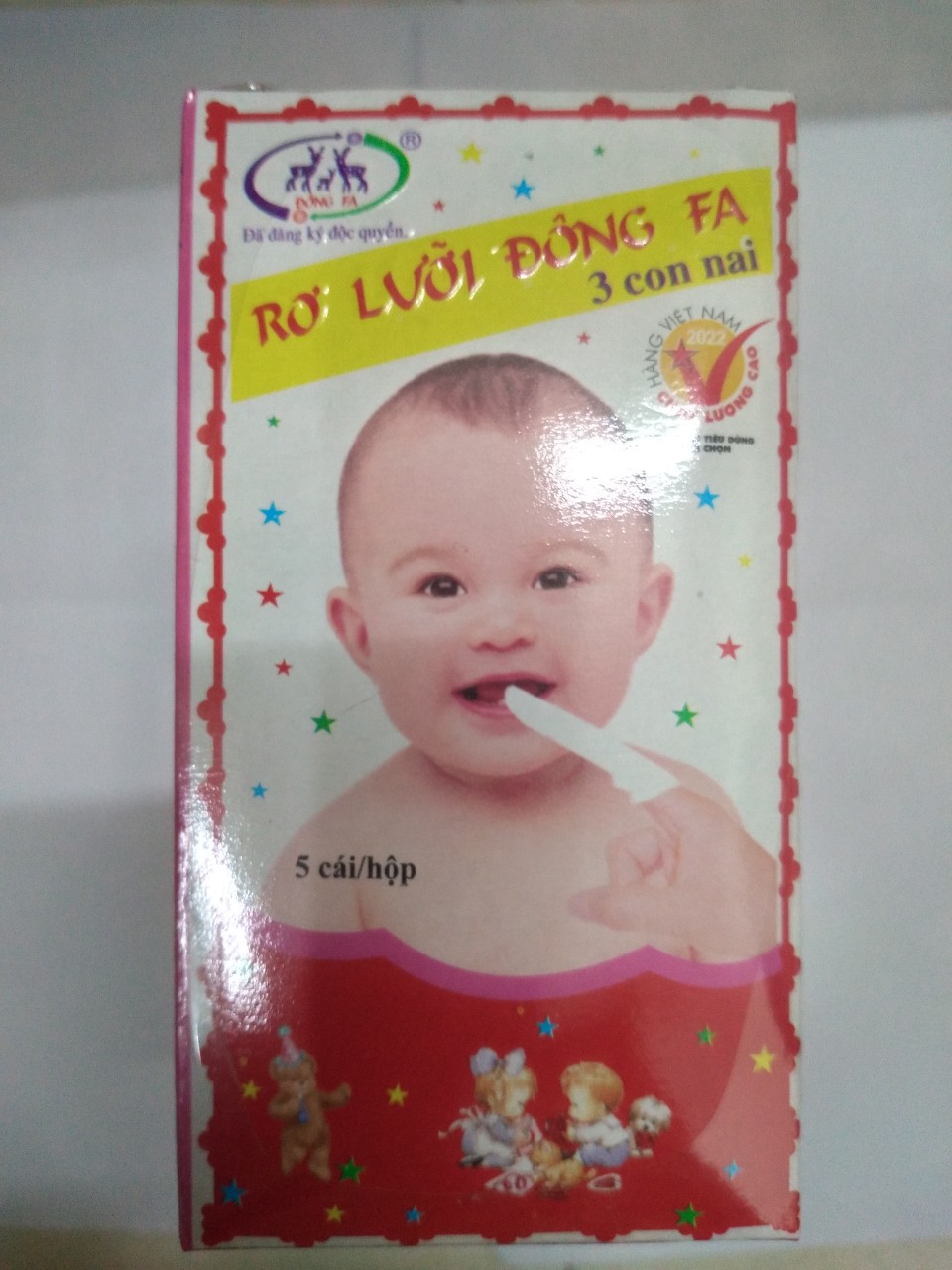 Rơ lưỡi đông pha lốc 10 hộp