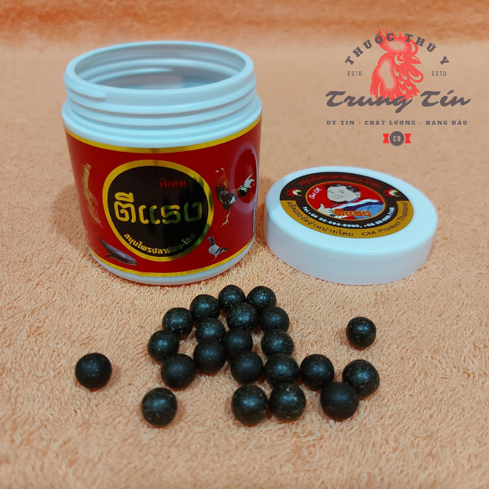 Thuốc gà đá - bổ nội tạng ( NHÂN SÂM ) - 1 HỦ / 80 VIÊN