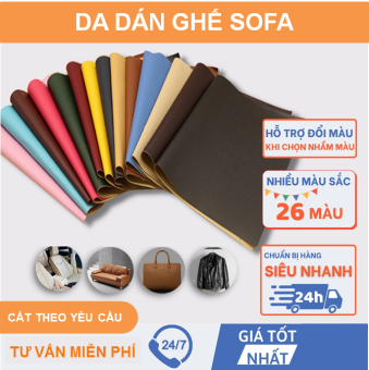 Miếng dán vải da PU cỡ lớn kích thước chữa ghế sofa đồ da tự dính