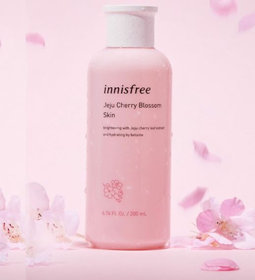 Nước Hoa Hồng Innisfree Cherry Blossom Skin 200ml