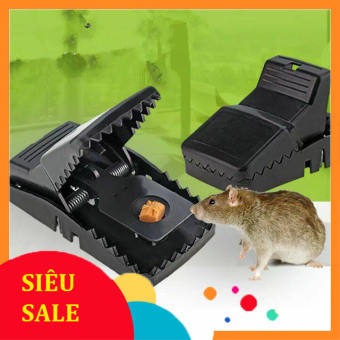 Bẫy Chuột Thông Minh Loại Kẹp bằng nhựa cứng - Bẫy Chuột , Bẫy Sập răng cưa Siêu Nhạy