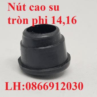 10 chiếc bịt trong phi 16, nút cao su tròn, đóng trong ống hộp