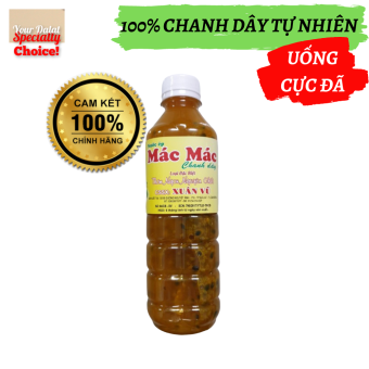 [FREESHIP] Nước ép chanh dây Đà Lạt (mác mác) chai 500ml ??