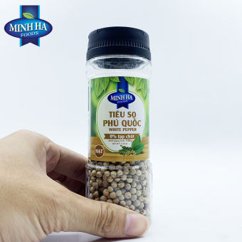 Tiêu sọ nguyên hạt Phú Quốc Minh Hà 100g