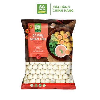 Cá Viên Nhân Tôm SG Food 500G