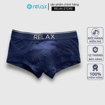 quần sịp đùi nam relax cotton cao cấp chính hãng, quần lót boxer relax underwear rltk49