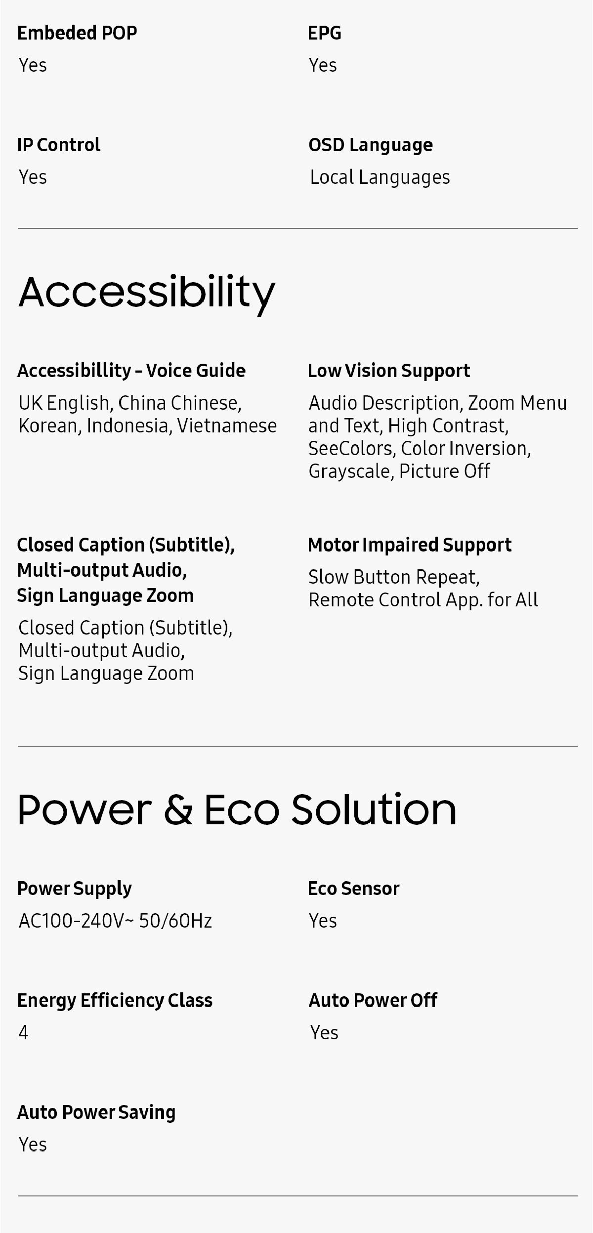 Samsung Crystal UHD DUE800 4K Tizen OS Smart-TV (2024) [Exklusiv online]