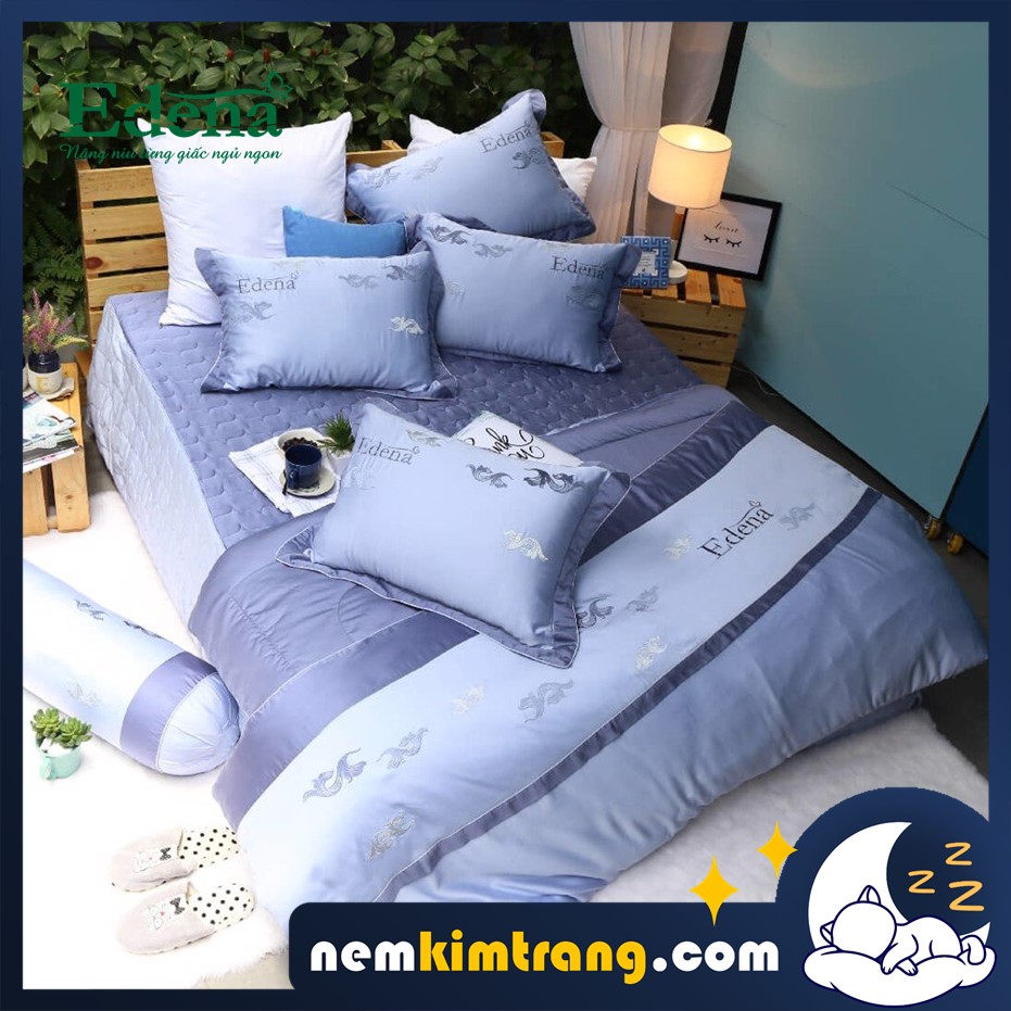 Ga nệm tencel edena mẫu 743 - chính hãng, cao cấp