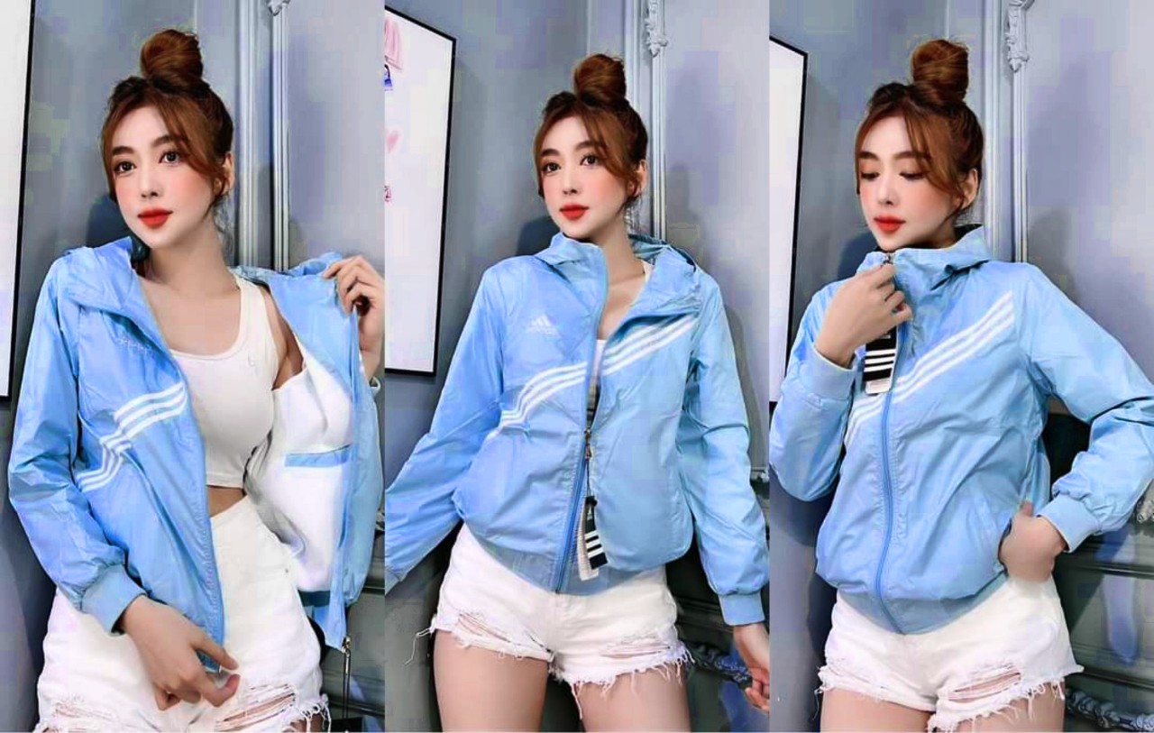 Áo khoác dù nữ 2 lớp - sp y hình
