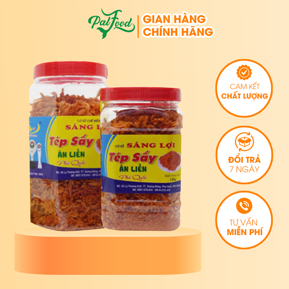 Tép sấy ăn liền -hũ 250gr-palfood