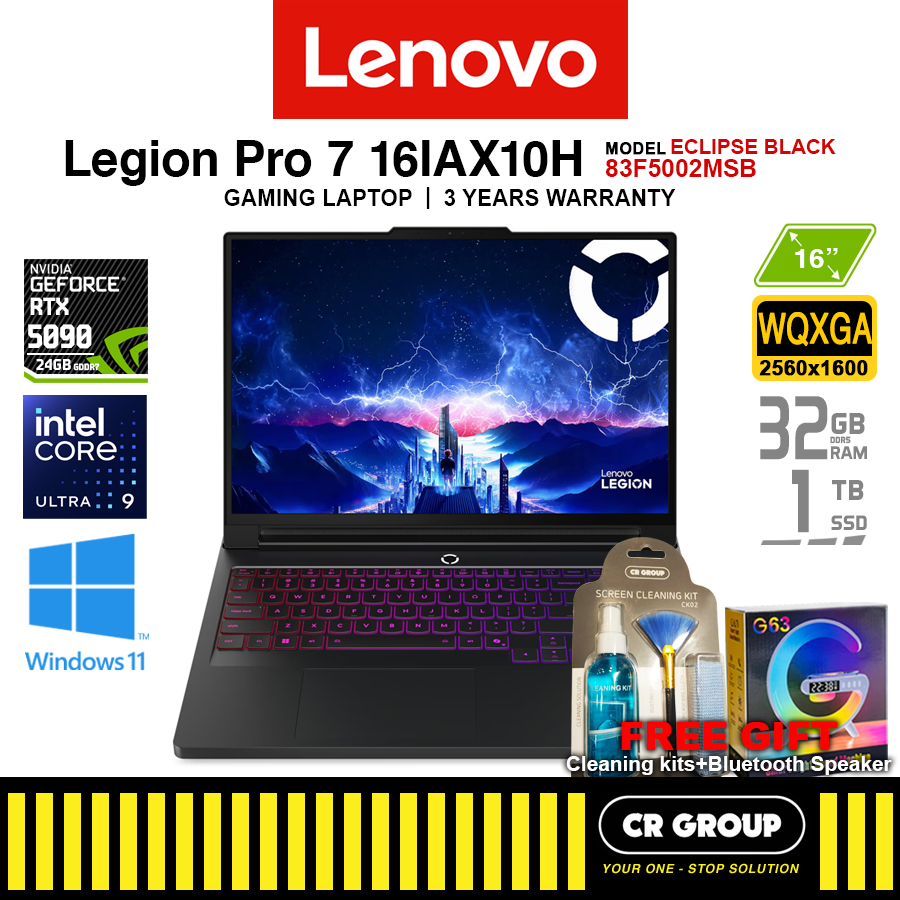Lenovo Legion Y7000P Gaming Laptop With Intel Core I7-14650Hx