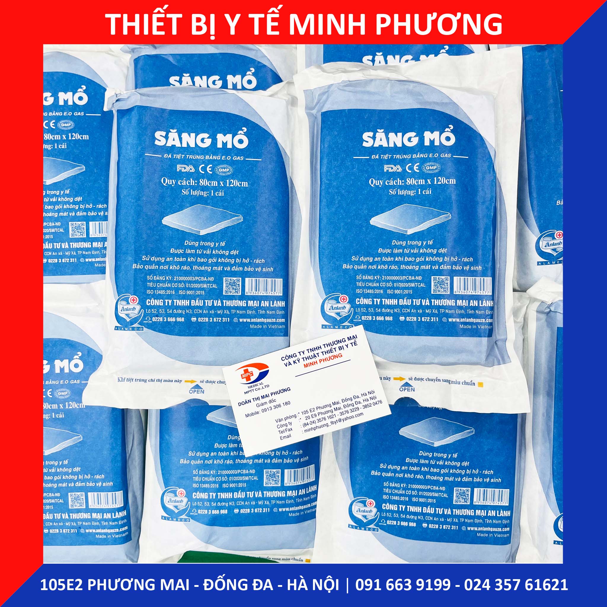 Săng mổ y tế sử dụng một lần trong phẫu thuật