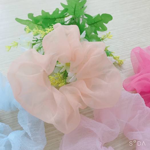Scrunchies đồ cột tóc, buộc tóc cho bé (1 cái) phụ kiện tặng kèm - THE LITTLE