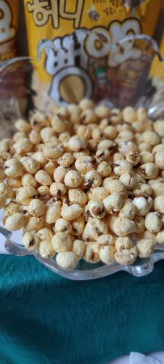 Bỏng ngô Hàn Quốc vị mật ong - ăn vặt siêu ngon khi xem phim gói 110g