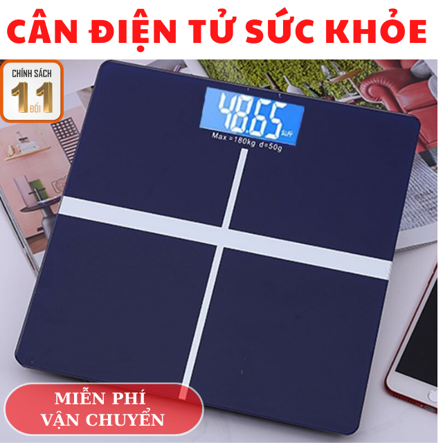 (TẶNG KÈM PIN + THƯỚC DÂY) CÂN ĐIỆN TỬ IP THEO DÕI CÂN NẶNG VÀ NHIỆT ĐỘ CHÍNH XÁC 100% VỚI THIẾT KẾ MẶT GƯƠNG SIÊU BỀN CHỊU LỰC ĐẾN 180KG - CÂN SỨC KHỎE GIA ĐÌNH XỊN - BẢO HÀNH 1 ĐỔI 1 - CHÍNH HÃNG