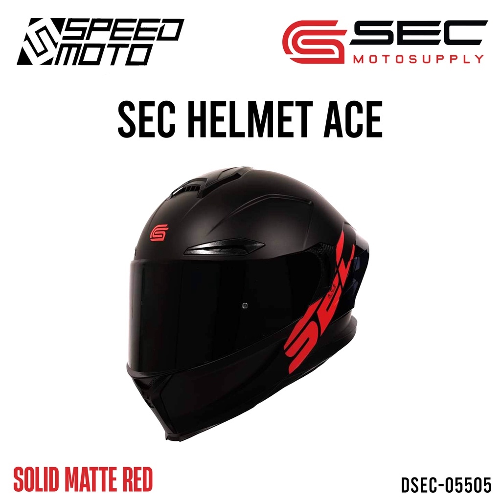 Sec helmet matte store black