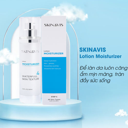 Dưỡng ẩm da dầu SKINAVIS Lotion Moisturizer - phục hồi da và cân bằng độ ẩm