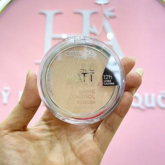 Phấn phủ Catrice All Matt Plus Shine Control Powder 10g