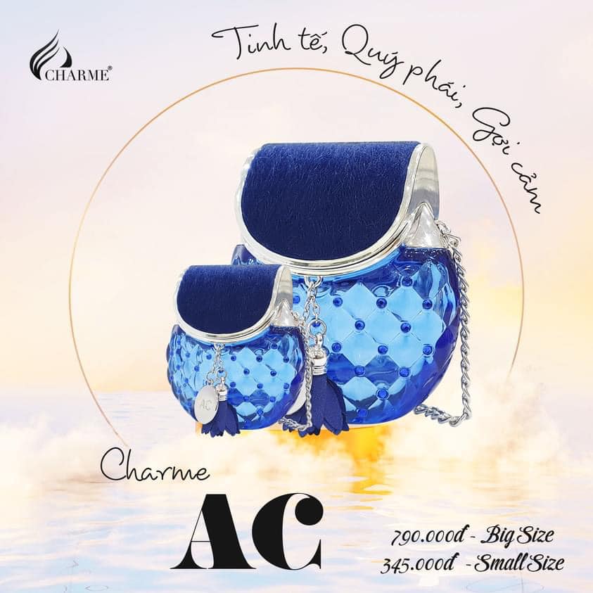 Nước Hoa Nữ Charme AC Dung Tích 10ml và 65ml Chính Hãng