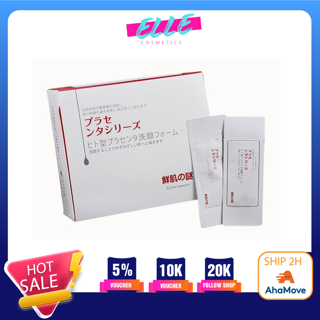 Mặt nạ ủ trắng nhau thai rwine beauty placenta face cleanser