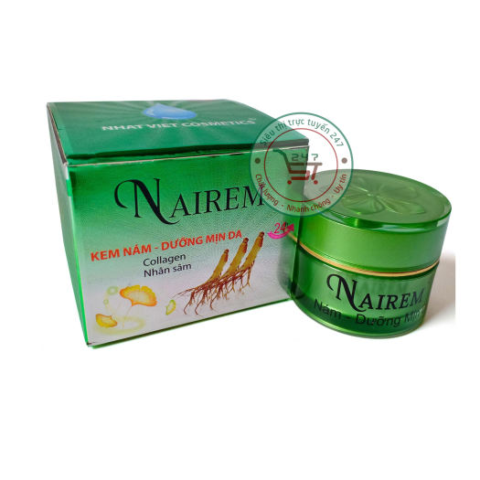 Kem nám - Dưỡng mịn da Nairem 8g (Xanh)Siêu thị trực tuyến 247