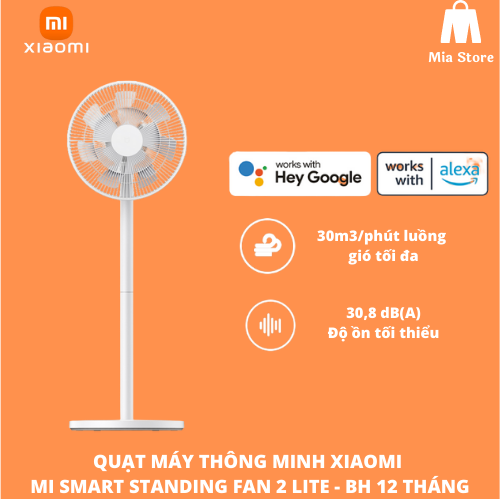Quạt Máy thông minh Xiaomi Mi Smart Standing Fan 2 Lite - Mia Store