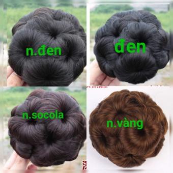 Búi Tóc Giả Hoa Thời Trang Trung Niên Đẹp, Búi Hoa Không Đá 🔸Bichngocvic' s Shop