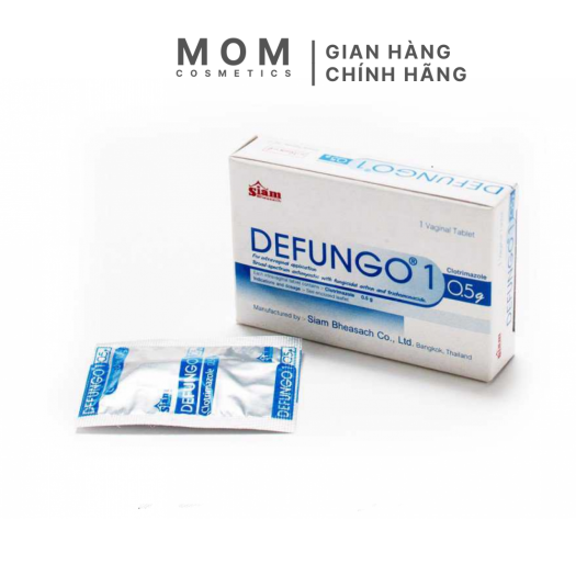 Viên đặt phụ khoa DEFUNGO 1 Thái Lan hộp 1 viên hiệu quả 100%