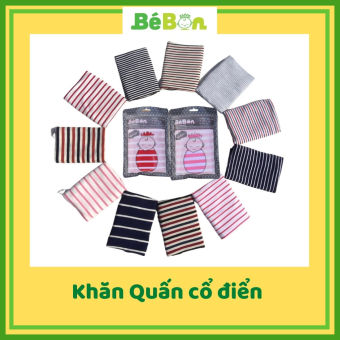 Quấn chũn Bé Bon giúp bé ngủ ngon giảm giật mình (khăn quấn cổ điển) vải đẹp như quấn chũn cocoon