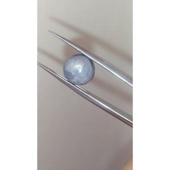 SPTG026 - Đá saphia trắng ghi có sao tự nhiên Lục Yên - Yên Bái