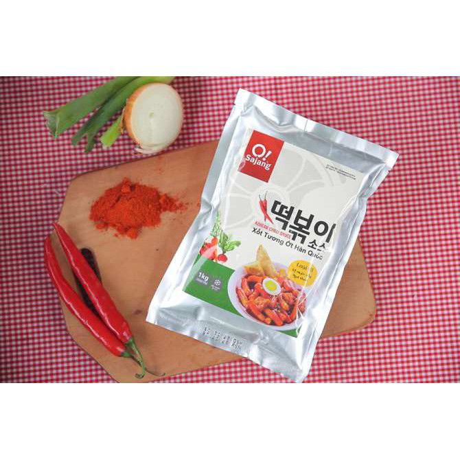500g sốt tương ớt hàn quốc loại 3 vị mặn nhẹ, ngọt thanh