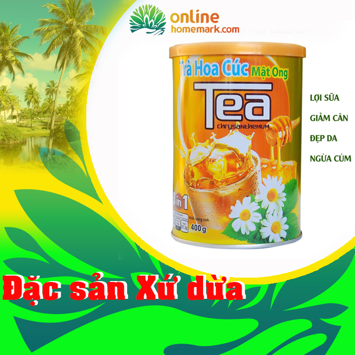 Trà hoa cúc mật ong thanh bình - đồ ăn vặt