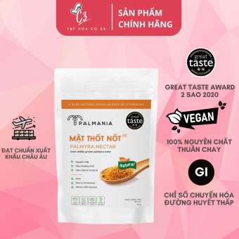 Đường Thốt Nốt Dạng Bột Palmania - 100% NGUYÊN CHẤT - Đạt chứng nhận 2 sao Great Taste Awards