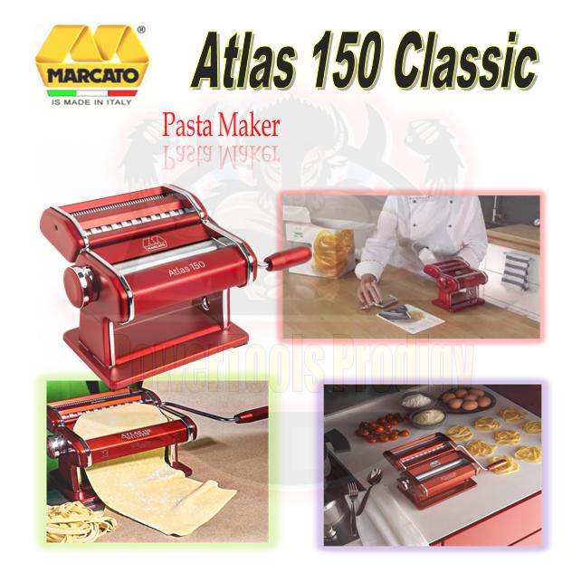 Vintage ATLAS Macchina Per Pasta (Noodle Maker Machine) by MARCATO in  Italy: 150