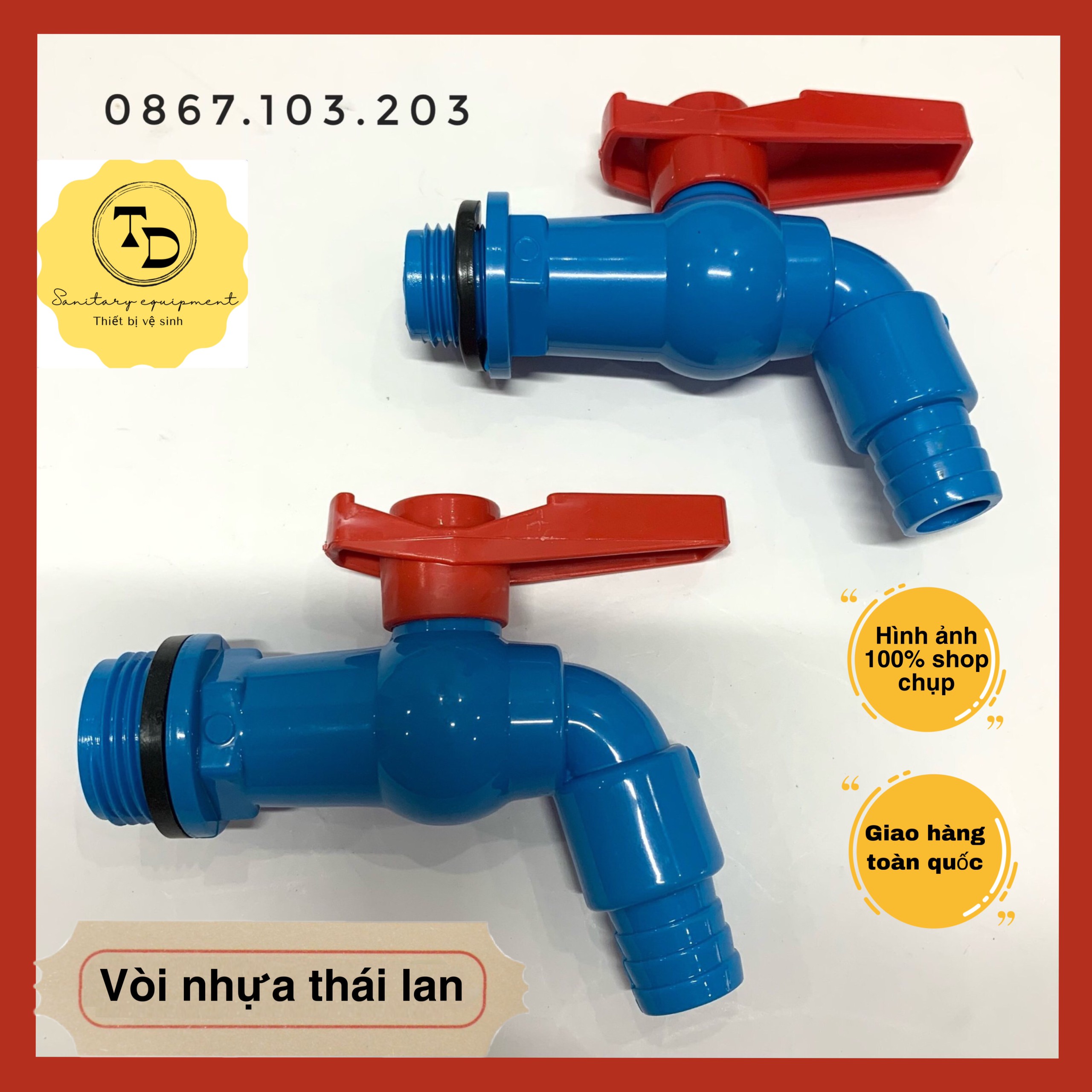 Vòi hồ , vòi rửa tay, vòi máy giặt nhựa thái lan