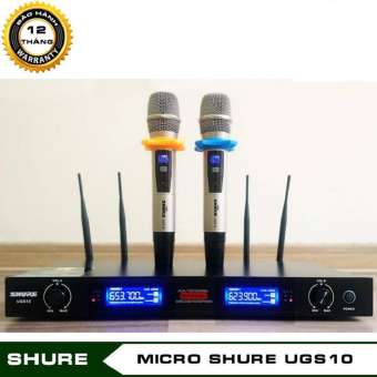 Micro không dây Shure UGS10 -  4 râu bắt sóng cực tốt