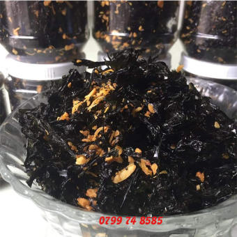Rong Biển Cháy Tỏi 70gr Nhà Làm Hang Loại 1