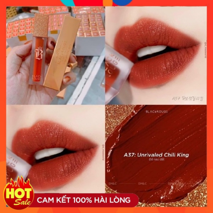 [HCM]Son Black Rouge Ver 7 A37 Màu Đỏ Nâu Đất