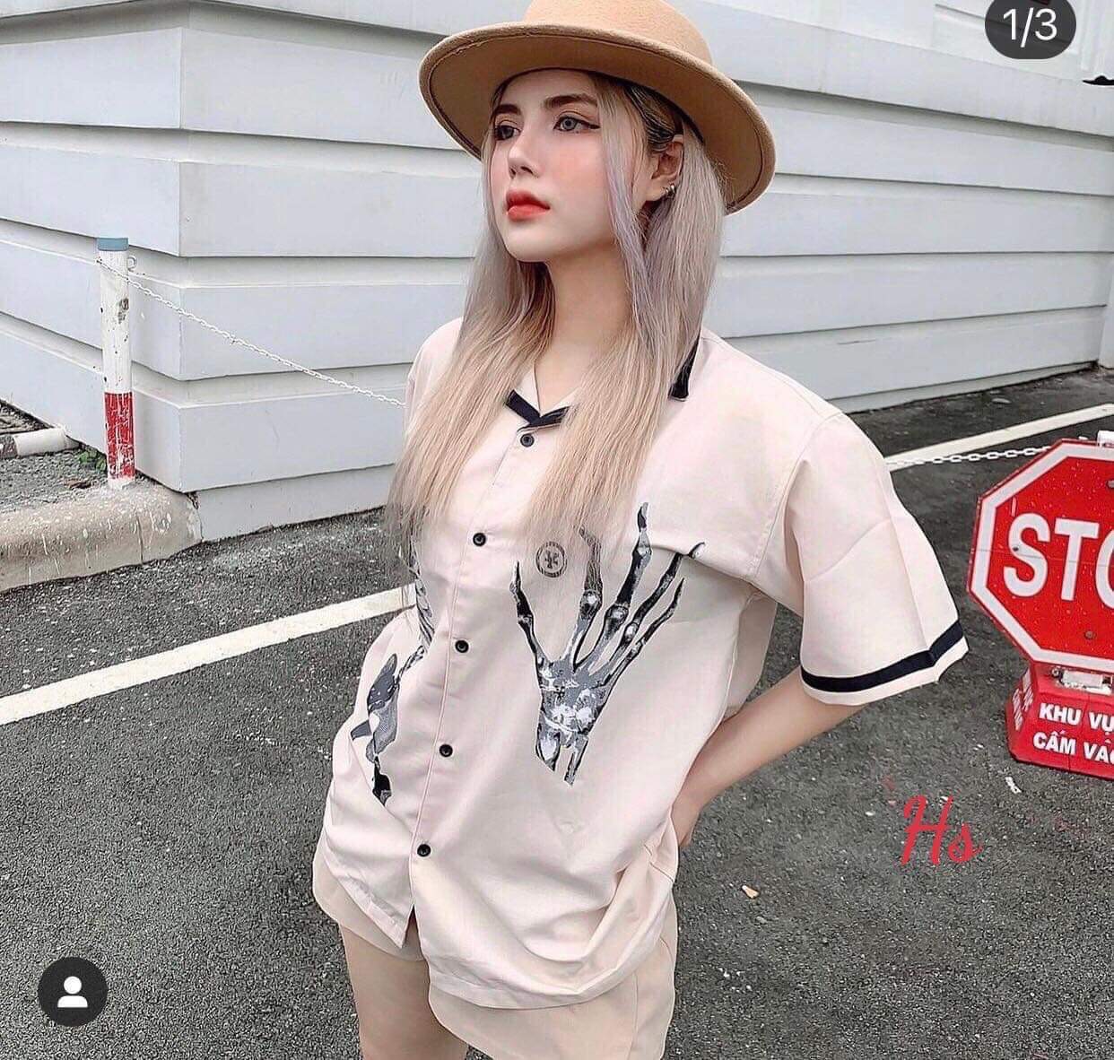 Áo sơ mi bàn tay dirty pm55