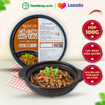 Cá Cơm Kho Tiêu - RedCat - Hộp 100g