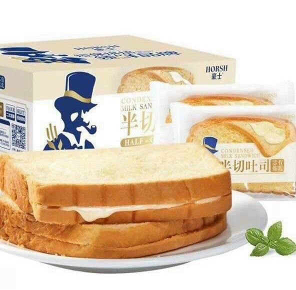 Bánh mì sandwich kẹp sốt salad sữa chua Horsh Đài Loan thùng 1kg
