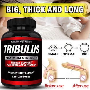 Tribulus - Maximum Strength - Energy Support - Increases Athletic Performance & Endurance - 120 Capsules