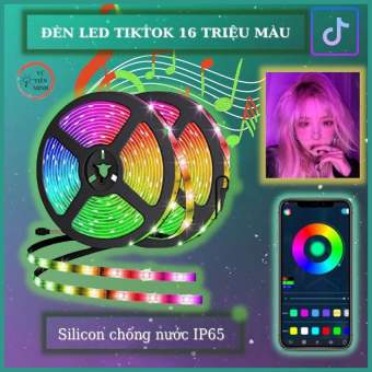 [VIDEO] - Đèn led tiktok  dán tường, dây đèn led RGB 5050 màu sắc sống động dùng Remot, có thể nối nhiều dây với nhau, dây led dán nháy theo nhạc