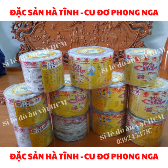 HỘP LỚN 800gr Kẹo Cu đơ Phong Nga Đặc sản nổi tiếng Hà Tĩnh - Cu đơ Phong Nga Đặc sản Hà Tĩnh cực ngon - Kẹo lạc - Kẹo đậu phộng - Bánh Cu đơ