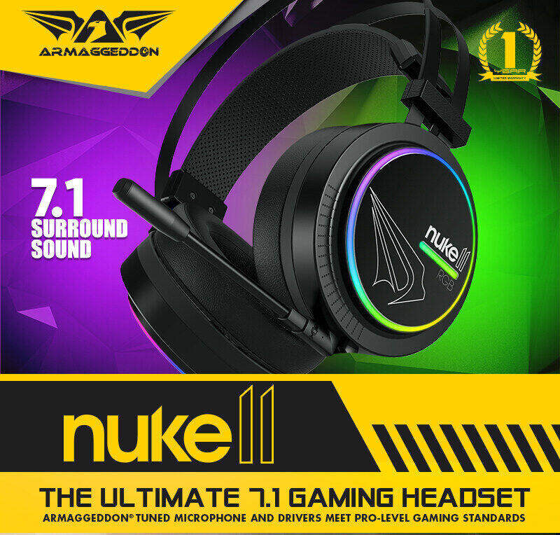 ARMAGGEDDON NUKE 11 RGB SURROUND 7.1 