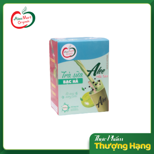 Trà sữa alee milk tea vị bạc hà 325g