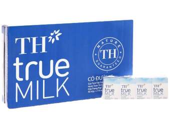 Thanh Hoá - Thùng 48 hộp sữa tươi tiệt trùng có đường TH true MILK 110ml
