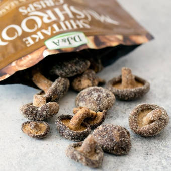 Nấm Hương Sấy Giòn DJ&A30g, 65g, 150g - NHẬP KHẨU ÚC - Snack Nấm Hương Giòn Tan, Thơm Ngon