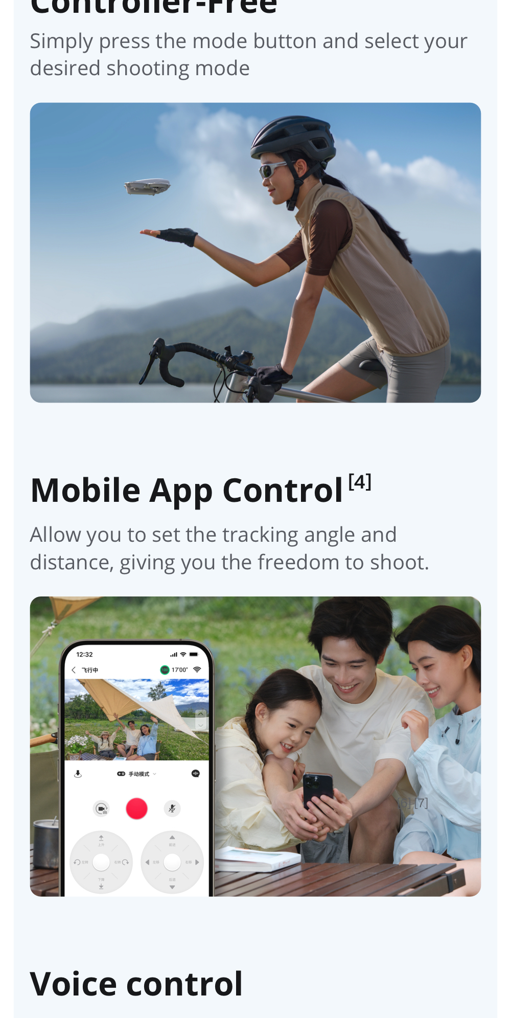 DJI Neo - Camera Drone | 4K/30fps | 135g Ultra Light Weight | Palm Landing | Beginner Friendly | Easy Control | AI tracking | 5 Shooting Modes · v11